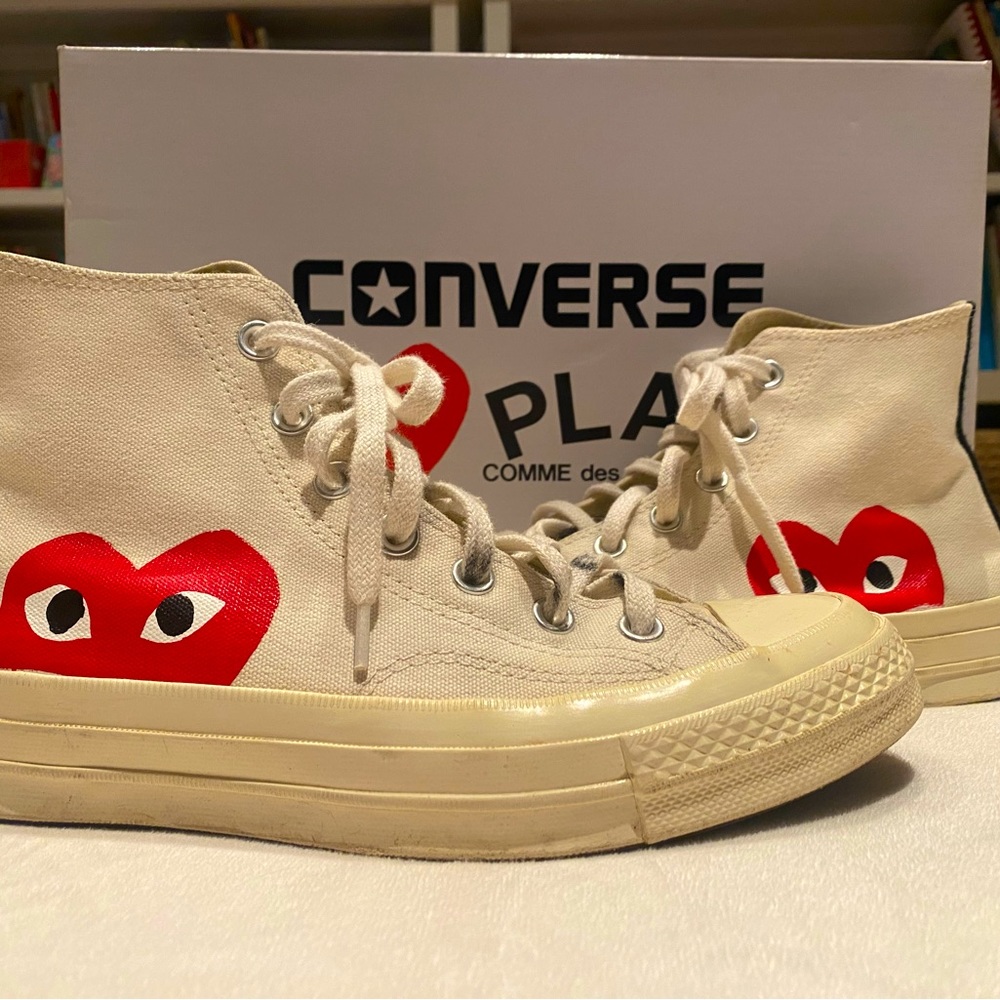 100% Authentic COMME des GARCONS Converse